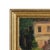 Painting - António José da Costa. "Landscape with Classical Building". Oil on cardboard glued to canvas. Signed and dated...