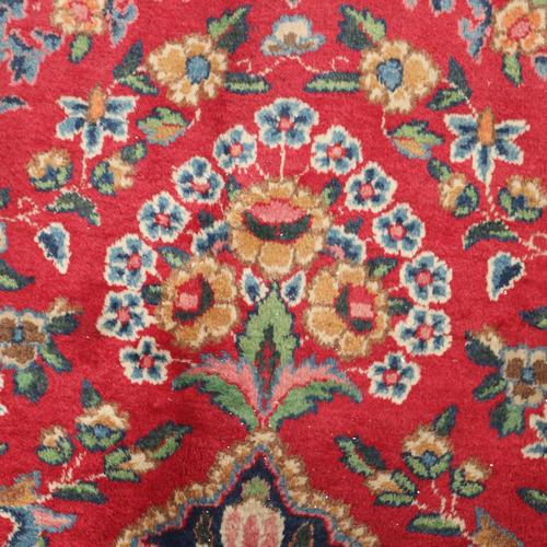 Middle Eastern Kerman Rug in Wool For Sale - Image 6 of 10
