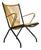 Foldable Lounge Chair by Andre Monpoix for Meubles TV, France, 1950 For Sale