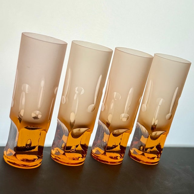 1960s Mid-Century Victor Glasses by Valto Kokko for Iittala, Finland, 1960s, Set of 5 For Sale - Image 5 of 18