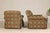 Pair of Kravet Plaid Upholstered Club Chairs with Skirted Base for Cozy Seating For Sale - Image 9 of 12