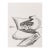 Seymour Lipton Sculpture Study Sketch, 1980 For Sale