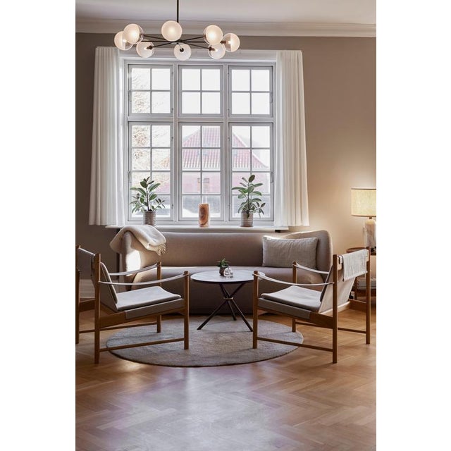 Gold Daphne Dark Oak Coffee Table by Eberhart Furniture For Sale - Image 8 of 9