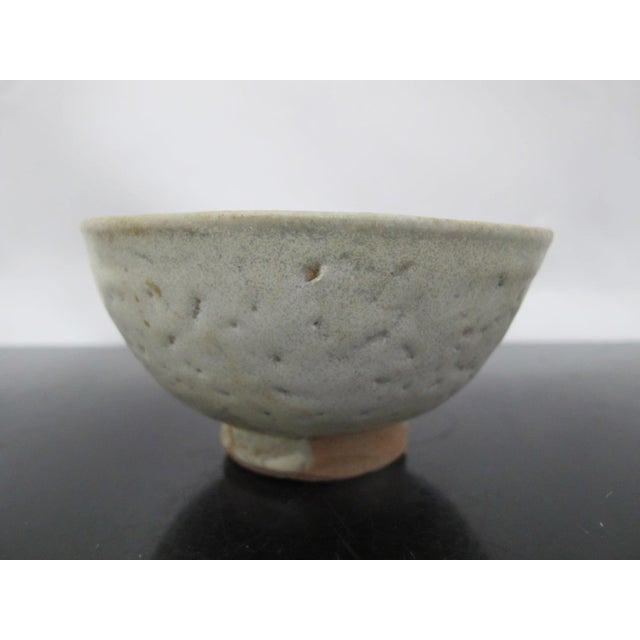 Chinese Chinese Song Yuan Celadon Glazed Footed Pottery Bowl For Sale - Image 3 of 9