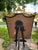 1960s 1960s Large Regency Chinoiserie Pagoda Mirror in Gold Leaf, Newly Restored, 51.5”h For Sale - Image 5 of 12