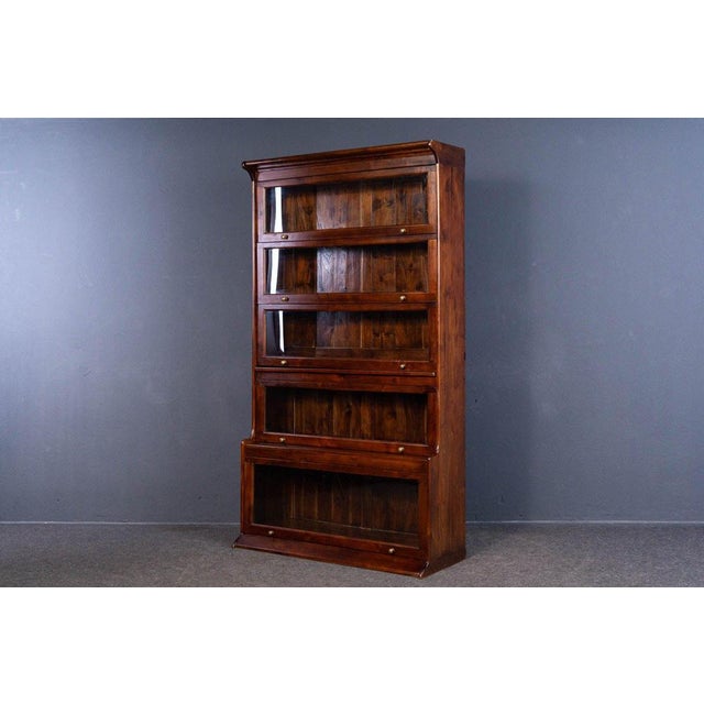 Vintage Display Cabinet in Walnut For Sale - Image 5 of 16