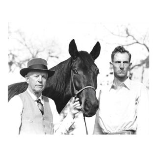 1946 Horse Racing Equestrian Photograph For Sale
