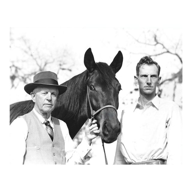 1946 Horse Racing Equestrian Photograph For Sale