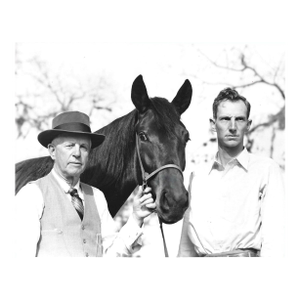 1946 Horse Racing Equestrian Photograph