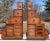 Pair of Vintage 20th C. Dovetailed Tansu Step Wooden Shelves Asian Art For Sale - Image 15 of 18
