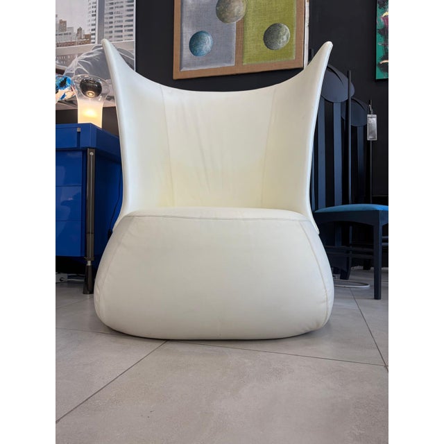 2000 - 2009 Set of High-Back Chair with Matching Ottoman by Patricia Urquiola for B&B Italia, 2000s For Sale - Image 5 of 18