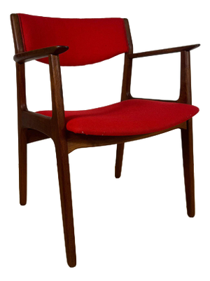 Mid-Century Modern Danish Teak Armchair, 1960