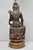 Vintage Buddhist Kuan Yin Brown Ceramic Sculpture Figure Table Lamp W/ Shade For Sale - Image 18 of 18