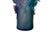 Glass Purple Blue Green Crystal Glass Orchid Blossom Vase Display Art For Sale - Image 7 of 13