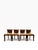 Brown Late 20th Century Maitland-Smith Hollywood Regency 5-Piece Game Table & Carved Shell-Back Chairs Set For Sale - Image 8 of 12