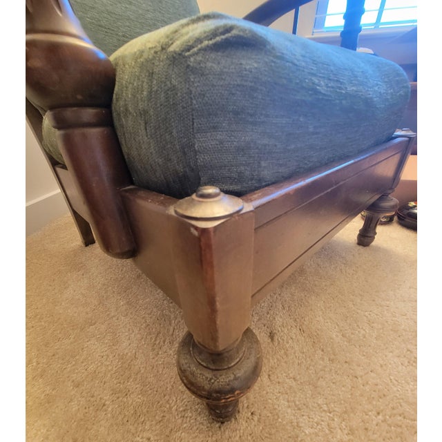 Early 20th Century Victorian Reclining Morris Chair For Sale - Image 17 of 17