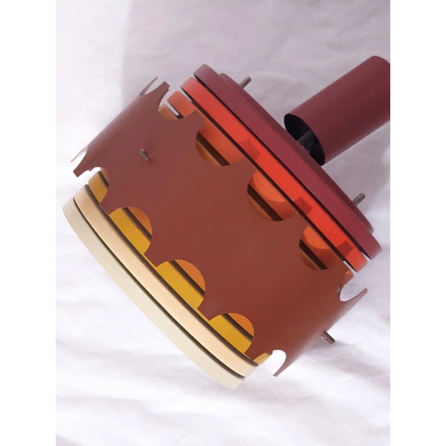 Mid-Century Modern German Pendant Lamp from VEB Deutsche Werkstätten Hellerau, 1970s For Sale - Image 3 of 6