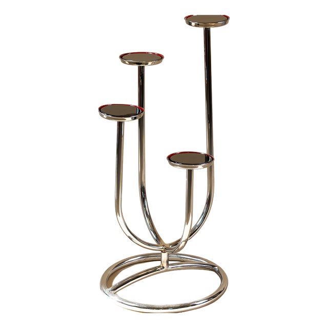 Functionalist Flower Etager, 1930s For Sale