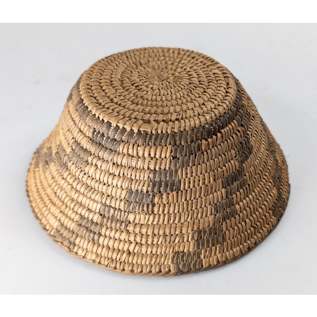 Early 20th Century Southwest Native American Indian Basket, Pima or Papago Tribe For Sale - Image 10 of 11