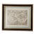 Vintage British Maritime Museum Greenwich Framed World Map 1626 Print by John Speed For Sale