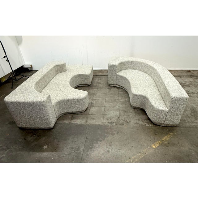 Textile Lara Sofa by Roberto Pamio & Noti Massari & Renato Toso for Stilwood For Sale - Image 7 of 10