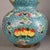 Metal Late 20th Century Pair of Gilt Bronze Cloisonné Enamel Double-Gourd Vases With Shou Motif For Sale - Image 7 of 9