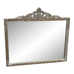 Mirror Entryway Hall Mantle Sideboard Bathroom Vintage