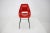 1960s Czechoslovakian Red Fiberglass Dining Chairs, 1960s, Set of 3 For Sale - Image 5 of 7