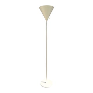 Walter Von Nessen White Floor Lamp For Sale