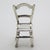 1980s Sterling Silver 925 Kitchen Chair Dollhouse Miniature For Sale - Image 5 of 12