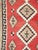 Native American Authentic Navajo Rug c.1920 – Handwoven Native American Textile Geometric Design For Sale - Image 3 of 18