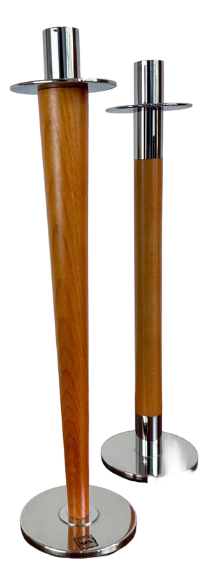 Candlesticks from SKS, Germany, 1970s, Set of 2