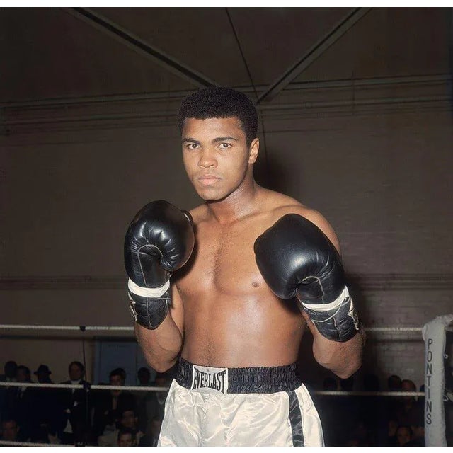 The Greatest' Muhammad Ali Contemporary Archival Color Photograph Print From the Original Negative by Trevor Humphries - 16x16 For Sale