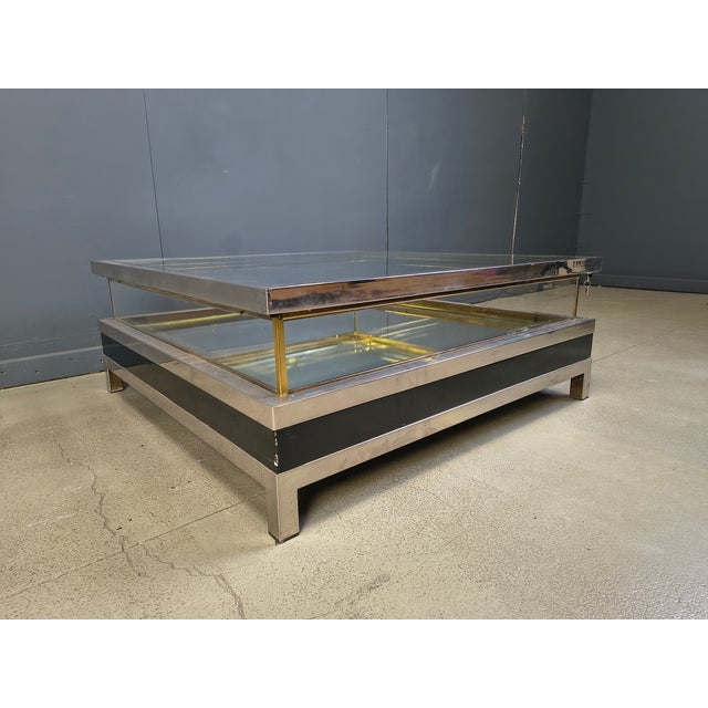 Vintage Sliding Top Coffee Table, 1970s For Sale - Image 12 of 17