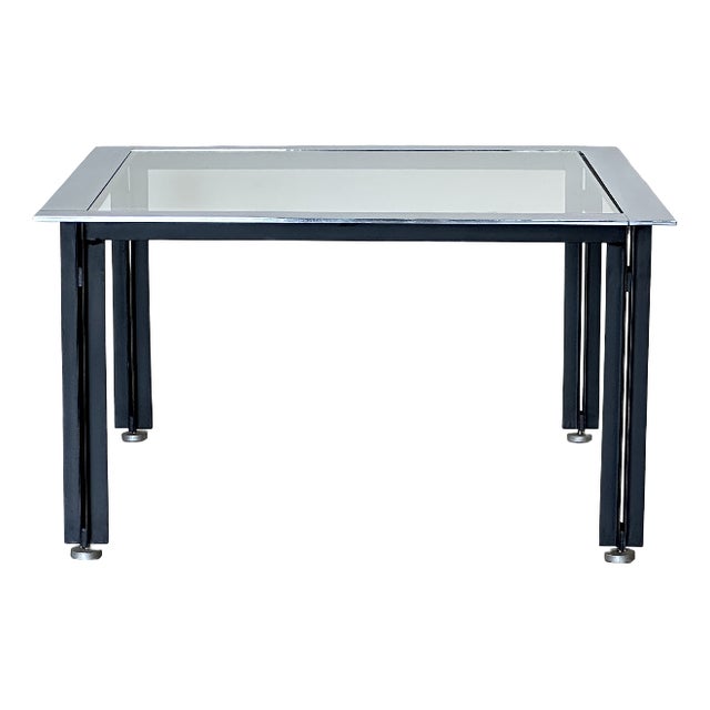 Steel Coffee Table by Caccia Dominioni for Azucena, 1960s For Sale