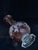 Art Nouveau Bordeaux Red Crystal Decanter, 1910s For Sale - Image 10 of 12
