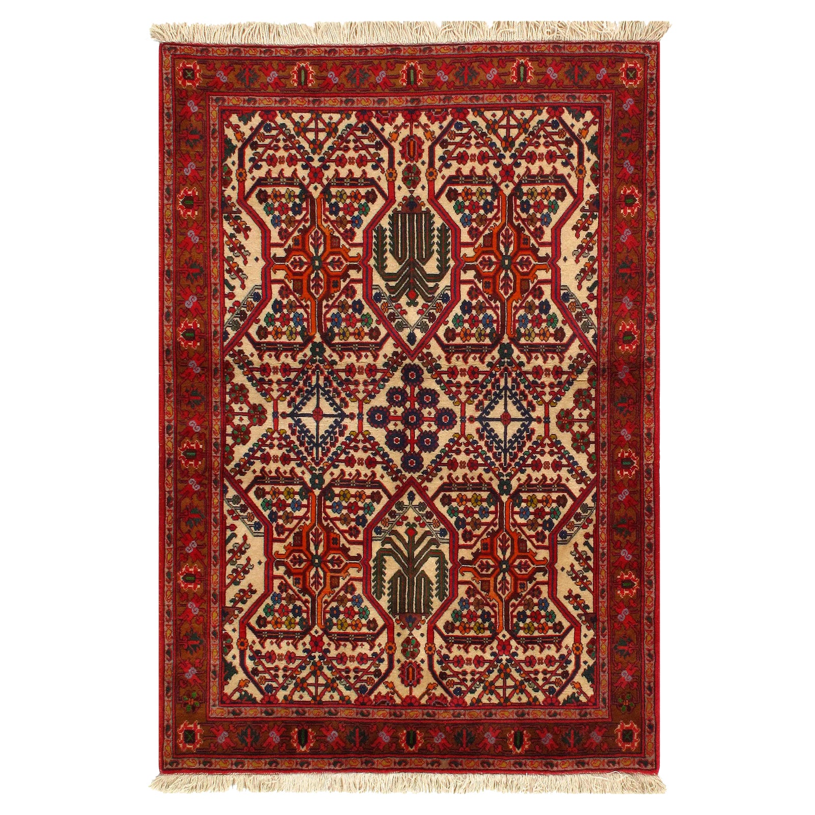 Pasargad Fine Persian Josheghan Rug 3'8" X 5'4" Chairish