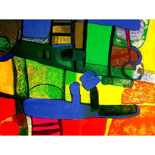 Early 21st Century Maurice Estève - Composition - Original Lithograph 1969 For Sale - Image 5 of 8