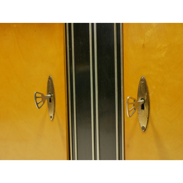 Wood Mid-Century Modern German Sideboard in Walnut and Birch Veneer, 1960s For Sale - Image 7 of 12