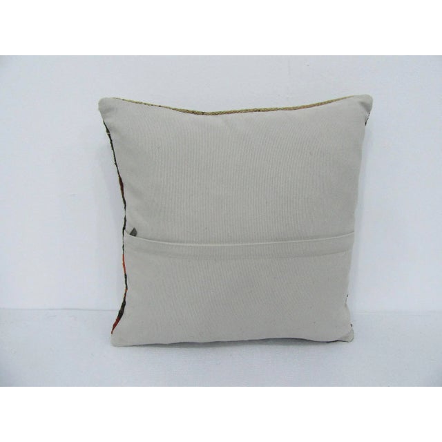 Boho Chic Decorative Striped Pillow Cover For Sale - Image 3 of 4