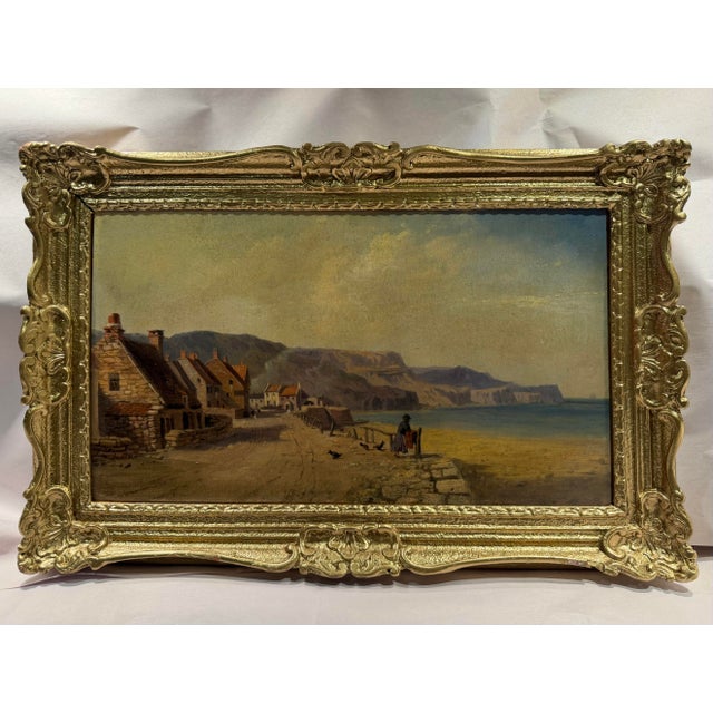 Thomas Pyne, 19th Century English Coastal Landscape Painting For Sale - Image 10 of 11