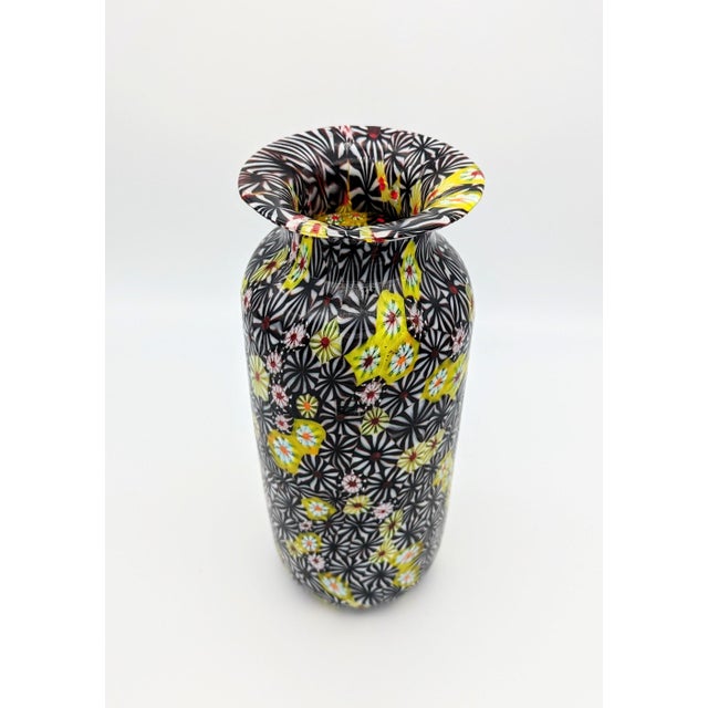Add a touch of Mid-Century Venetian mastery to your collection with this exquisite "Kiku" vase, crafted by the legendary...