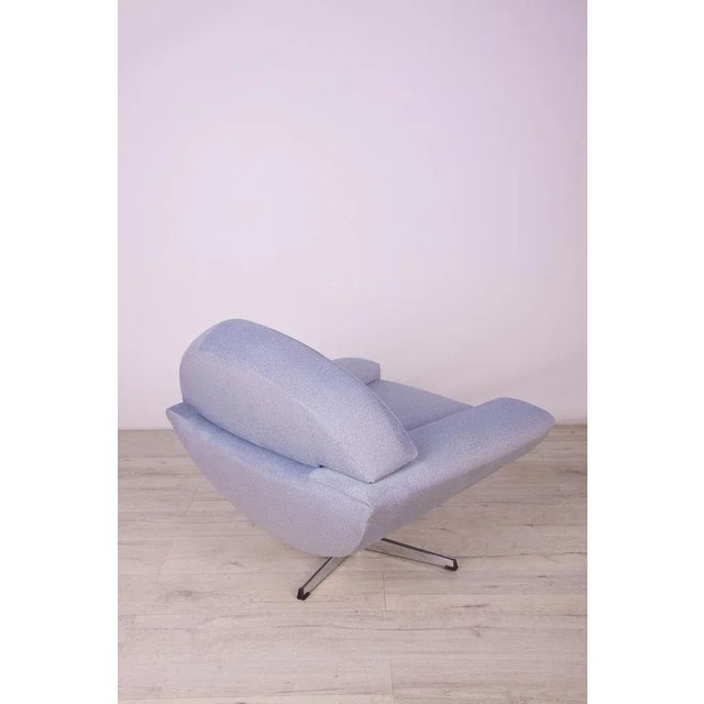 Mid-Century Swedish Sofa and Capri Armchairs by Johannes Andersen for Trensum, 1960s, Set of 3 For Sale - Image 15 of 18