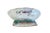 19th-Century Qing Dynasty Porcelain Treasure, Leaf-Shaped Divided Dish For Sale - Image 10 of 11
