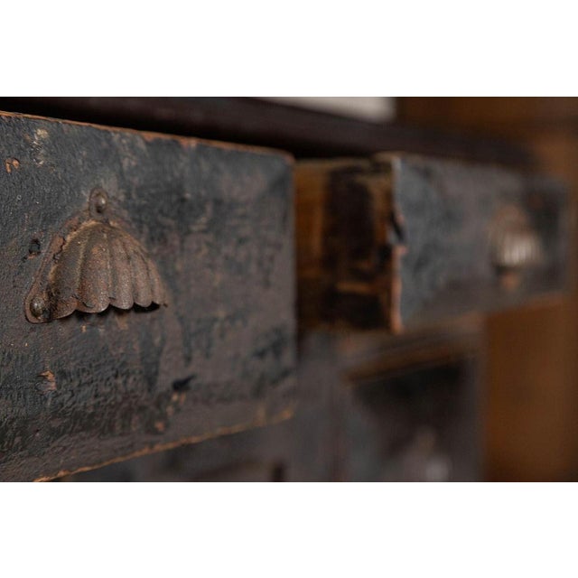 19th Century English Painted Pine Dresser Base For Sale - Image 17 of 18