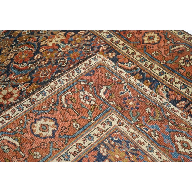 Of superior “Serapi” weave quality, this NW Persian village rug shows a somewhat informal version of the universally...