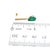Metal Natural Emerald Diamond Dangle Earrings 14k Y Gold 2.23 TCW Certified For Sale - Image 7 of 11