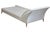 Koket Satin Upholstered Envy Chaise Lounge.