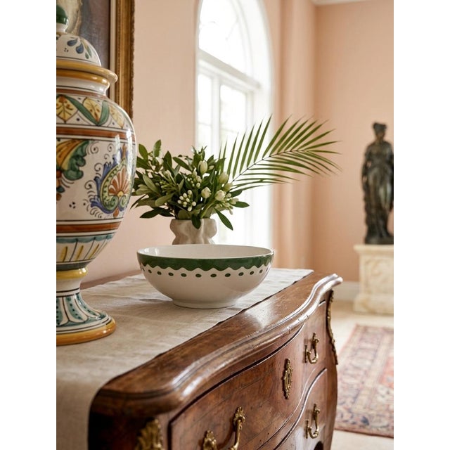 Anthropologie X Fern & Co. Palm Tree Stoneware Small Bowl For Sale - Image 10 of 12