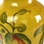 Yellow Pair Antique Moorcroft High Glaze Floral Pottery Vase (Drilled for Lamp Bases) For Sale - Image 8 of 10
